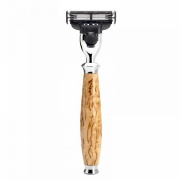 Станок Mach3, ручка из каповой березы Станок Mach3, ручка из каповой березы